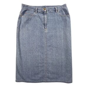 Modest Farmcore Denim Skirt